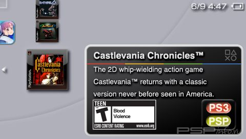 Castlevania Chronicles [FULL][ENG]