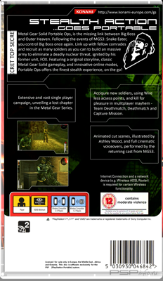 Metal Gear Solid: Portable Ops [ENG]