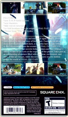 Crisis Core: Final Fantasy VII [RUS]