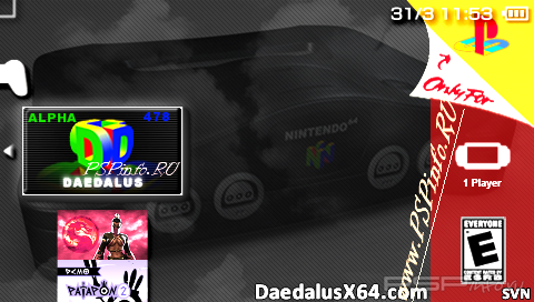 Daedalus X64 Alpha Revision 478 [EMULATOR]