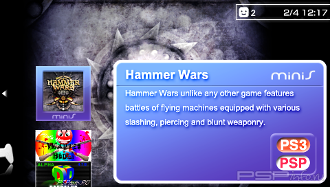 Hammer Wars [ENG] [PSP-Minis]