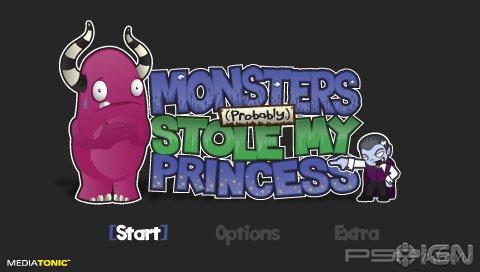 Monsters (Probably) Stole My Princess! [ENG] [PSP-Minis]