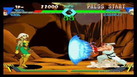 X-Men vs Street Fighter