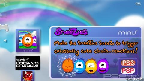 Sneezies [USA] [PSP-MINIS]