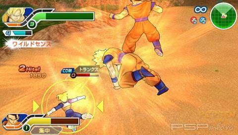 ����� � ��������� Dragon Ball Tag Versus �� PSP