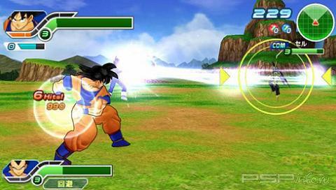 ����� � ��������� Dragon Ball Tag Versus �� PSP