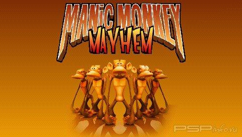 Manic Monkey Mayhem (Patched) [ENG] [PSP-Minis]