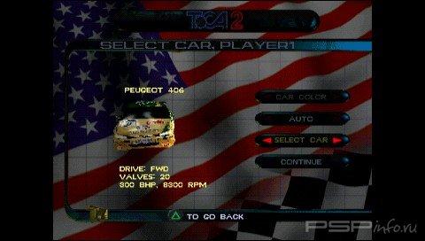 TOCA 2: Touring Cars (PSX/PSP)