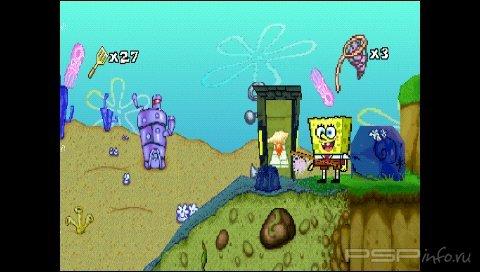 SpongeBob SquarePants: SuperSponge (PSX/PSP)