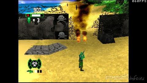 Army Men - Green Rouge [RUS] [PSX]