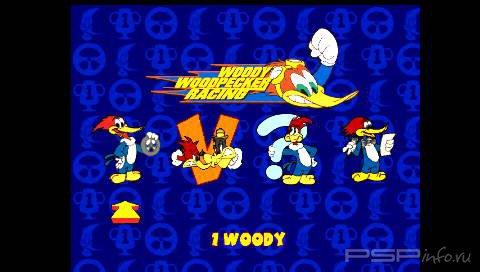 Woody Woodpecker Racing [RUS] [PSX]