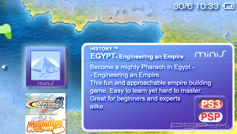 History Egypt: Engineering an Empire [ENG] [PSN-PSP-Minis]