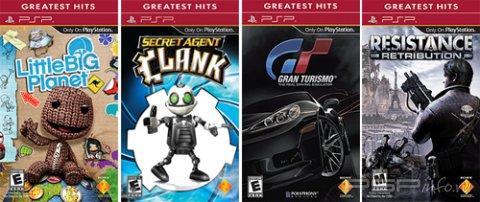 Sony     PSP Greatest Hits .