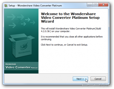 Wondershare Video Converter Platinum