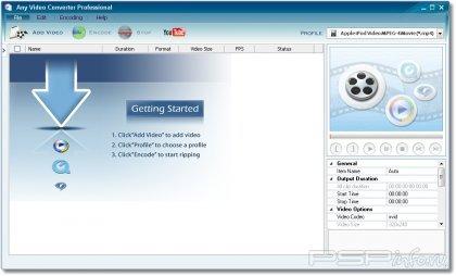 Any DVD Converter Professional 4.0.6 + crack (keygen) [ ]
