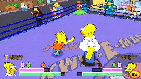The Simpsons Wrestling  [ENG][RIP][PSX]