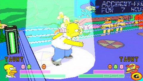 The Simpsons Wrestling  [ENG][RIP][PSX]