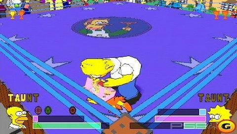 The Simpsons Wrestling  [ENG][RIP][PSX]