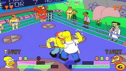 The Simpsons Wrestling  [ENG][RIP][PSX]