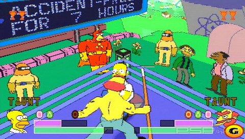The Simpsons Wrestling  [ENG][RIP][PSX]