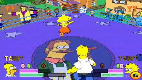 The Simpsons Wrestling  [ENG][RIP][PSX]