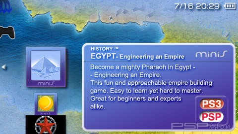 History Egypt: Engineering an Empire [ENG][CSO][PSP Minis]