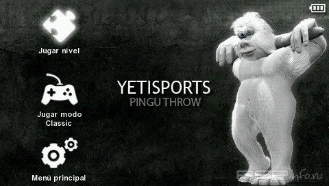 Yetisports: Pingu Throw [ENG]