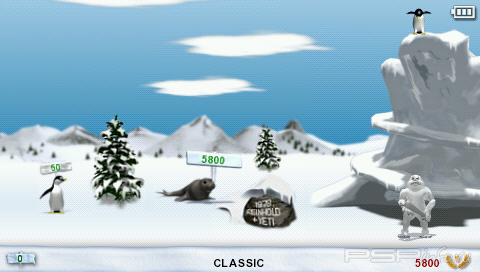 Yetisports: Pingu Throw [ENG]