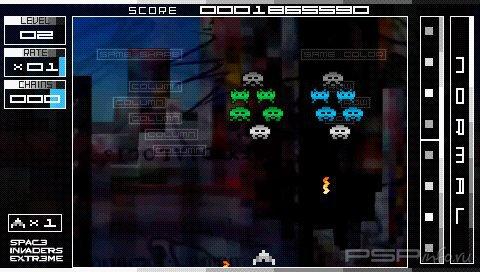 Space Invaders Extreme [PSP] [ENG]