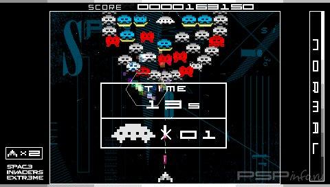 Space Invaders Extreme [PSP] [ENG]