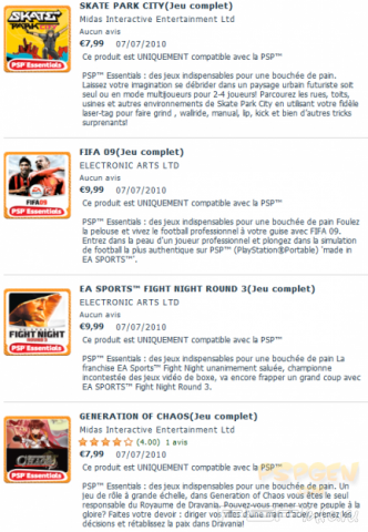 ���������� ������������ PSN Store [ 07|07|2010]