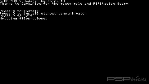 5.00 M33-7 Updater [ ]