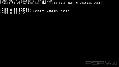 5.00 M33-7 Updater [ ]