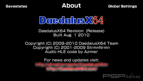 DaedalusX64 Alpha Rev 552  []
