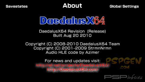 DaedalusX64 Alpha Rev 560 []