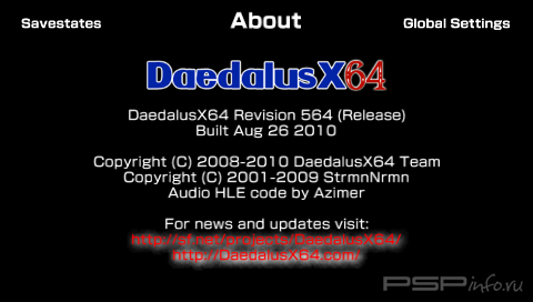 DaedalusX64 Alpha Revision 564