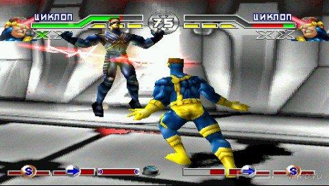 X - Men Mutant Academy () [PSX] [Rus]