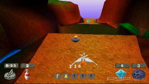 [PSX-PSP] Flintstones: Bedrock Bowling  [RUS]