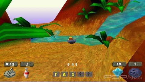 [PSX-PSP] Flintstones: Bedrock Bowling  [RUS]