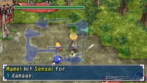 Mystery Dungeon - Shiren The Wanderer 3 Portable [FullRip] [Eng]