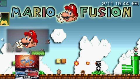 Mario Fusion v2 [Homebrew] [ENG]