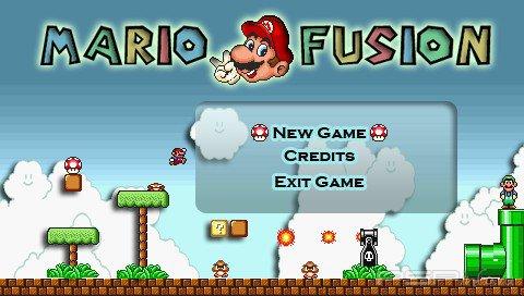 Mario Fusion v2 [Homebrew] [ENG]