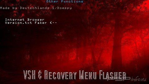 VSH & Recovery Menu Flasher v1.3