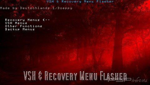 VSH & Recovery Menu Flasher v1.3