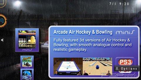 Arcade Airhockey & Bowling [ENG]