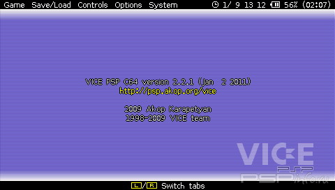 VICE PSP v2.2.1