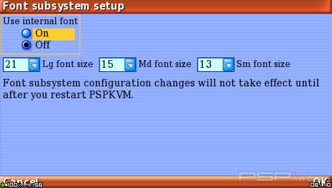 PSPKVM v0.5.5. Test 5 (  0.5.4 full)