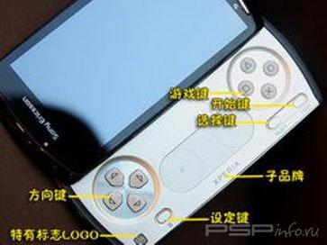 Sony Ericsson Xperia Play:  
