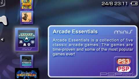 Arcade Essentials (Patched)[ENG][ISO][Minis]