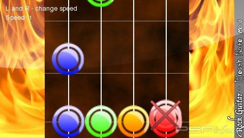 Rock Guitar - Death Note Mod v. 1.0.0 [HomeBrew][EBOOT]